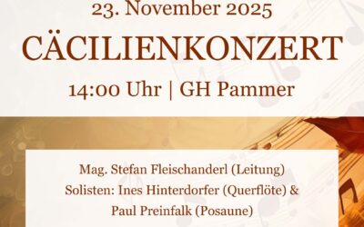 Einladung zum Cäcilienkonzert 2025