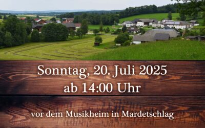 Einladung zum Dorffest 2025